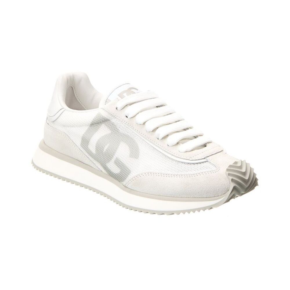 Dolce & Gabbana Dg Cushion Suede Sneaker, Grey